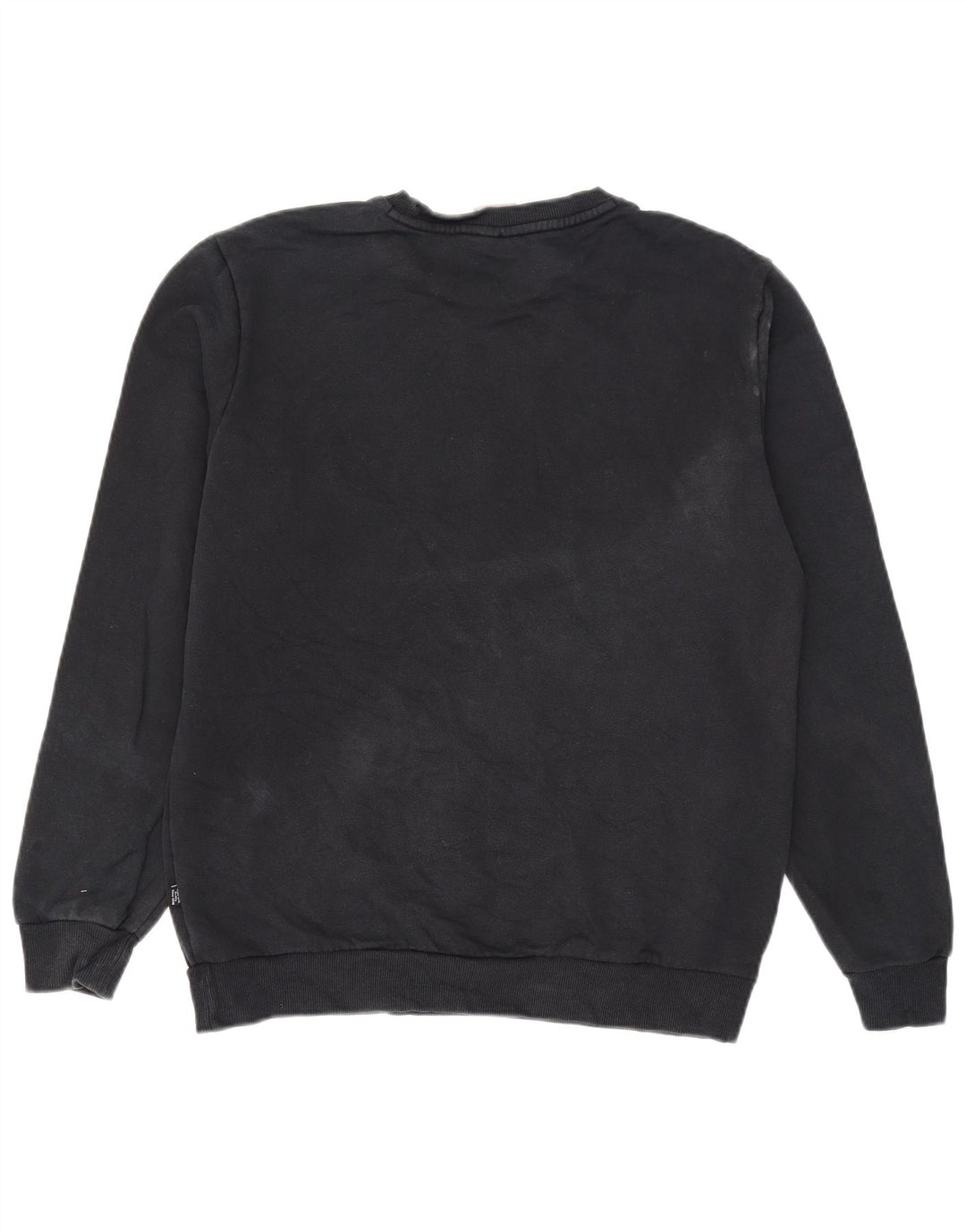Puma Mens Graphic Moletom Jumper Médio Azul Marinho Algodão