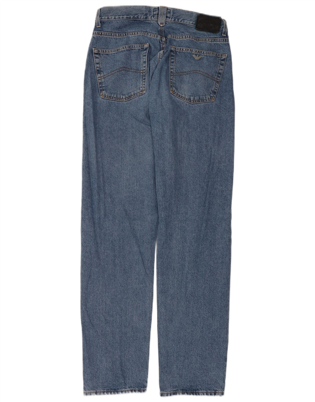 Calça jeans reta masculina Armani W33 L34 azul