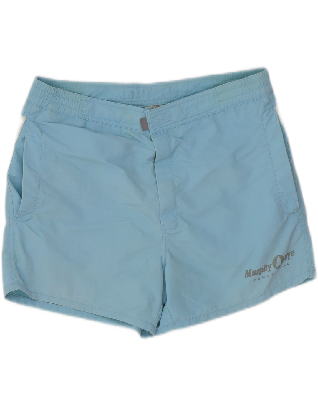 Murphy & Nye Shorts de natação masculino gráfico XL azul Colourblock poliamida