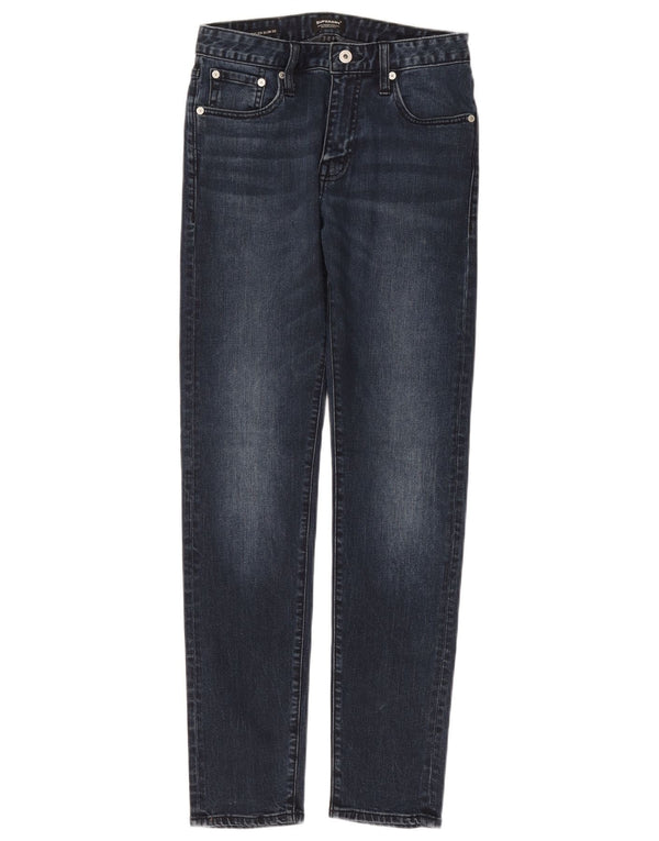 Superdry Mens Tyler Slim Jeans W28 L32 Azul Marinho Algodão