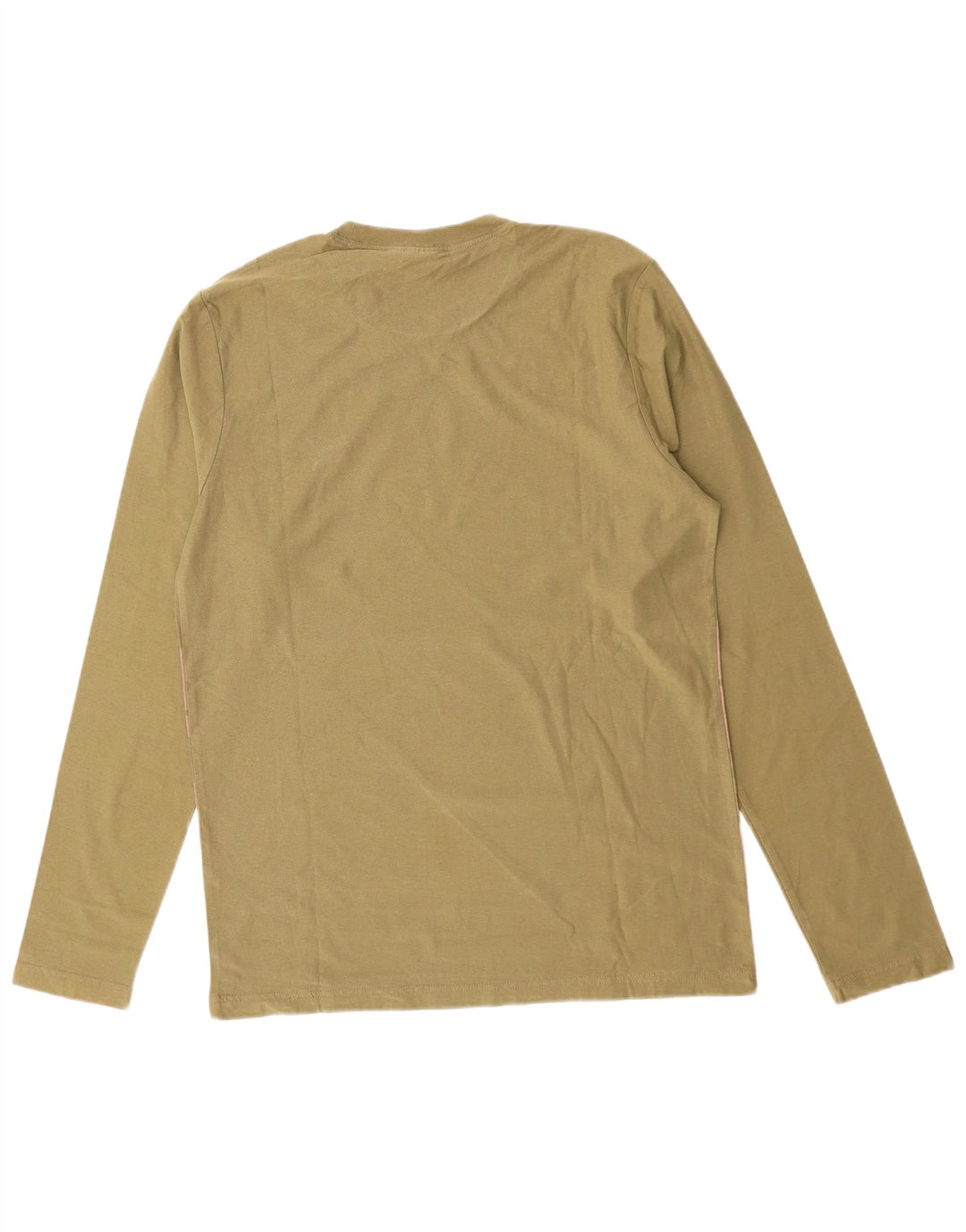 PUMA Mens Graphic Top Manga Longa Médio Caqui