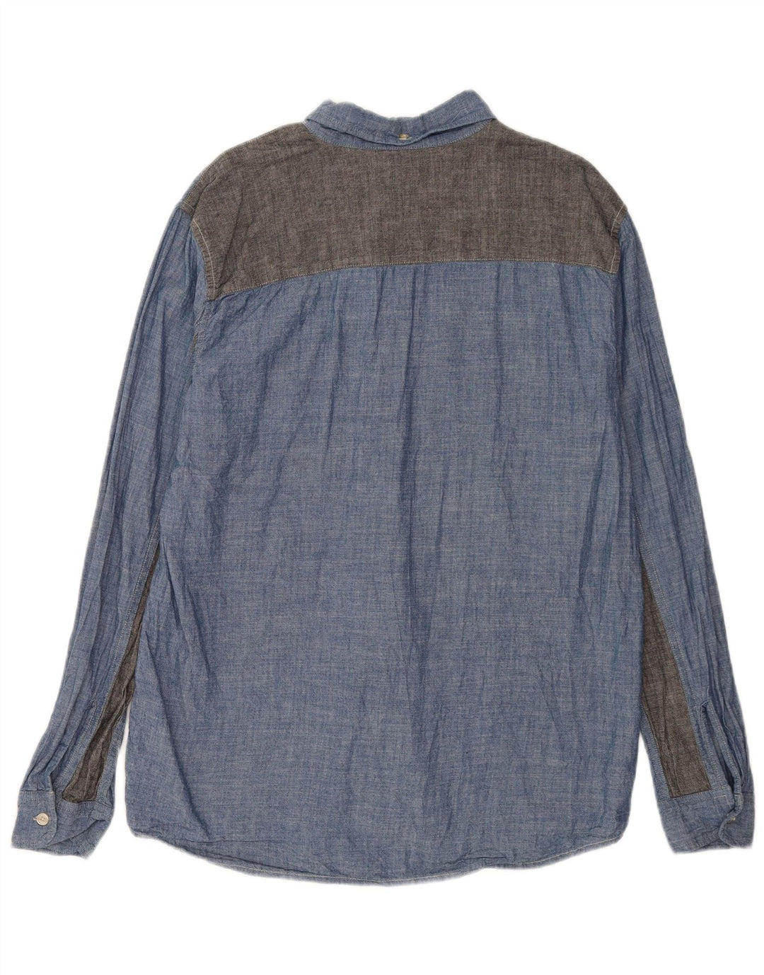 Camisa masculina Carhartt XL azul colorblock algodão