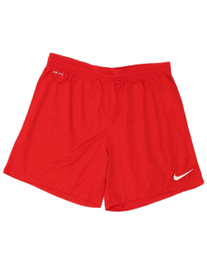 Nike Mens Dri Fit Sport Shorts Grande Poliéster Vermelho