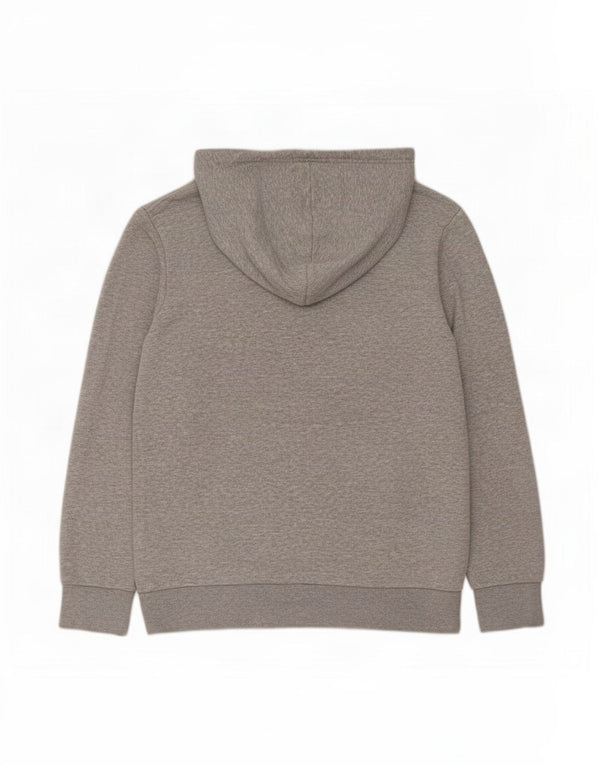 Adidas Mens Graphic Hoodie Jumper Médio Algodão Cinza