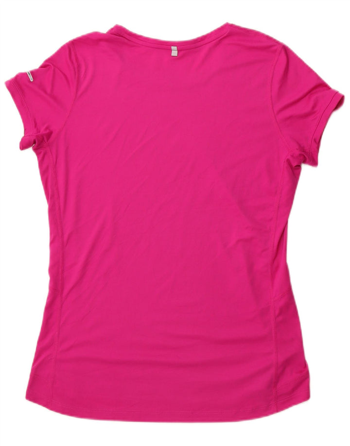 Camiseta Nike Feminina Dri Fit Top UK 14 Grande Rosa
