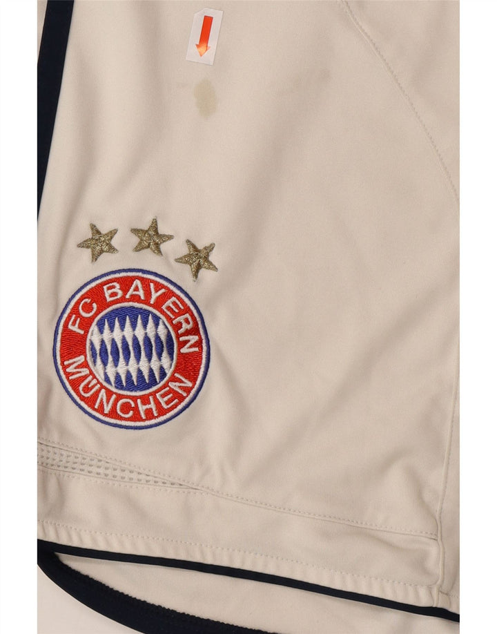 ADIDAS Mens FC Bayern Munchen Sport Shorts UK 42 Grande Branco Colourblock
