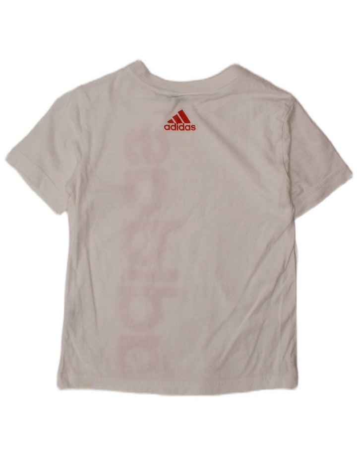 Camiseta ADIDAS Meninos Graphic 5-6 Anos Branco