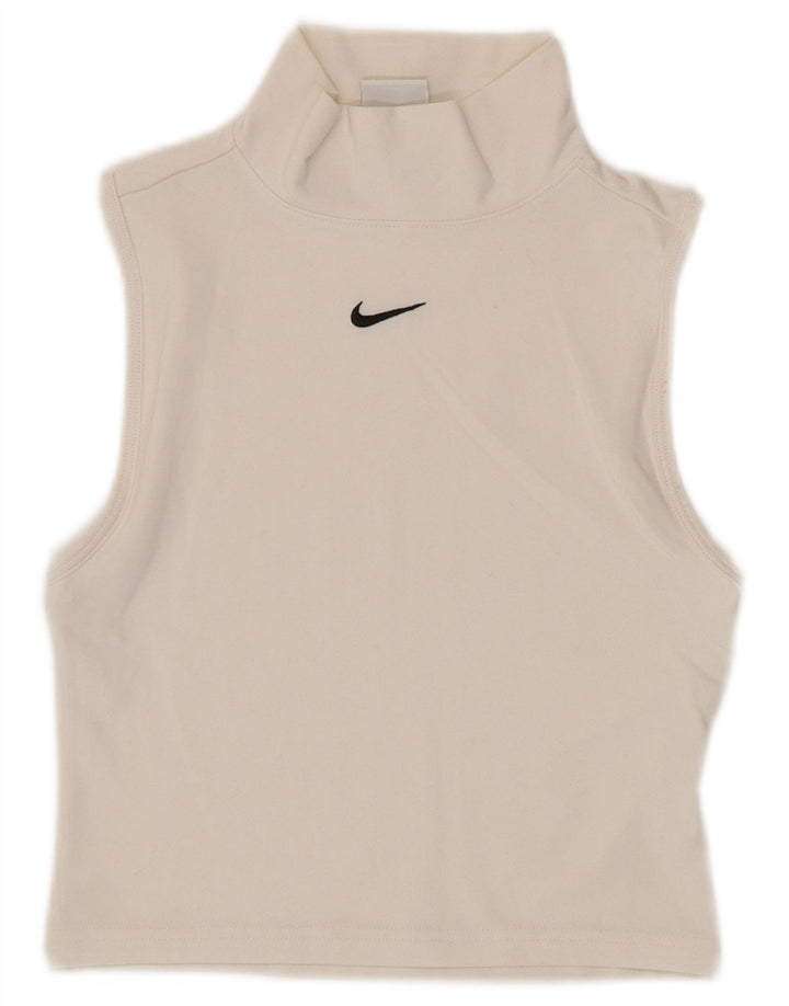 Top Colete Nike Feminino UK 4 XS Branco