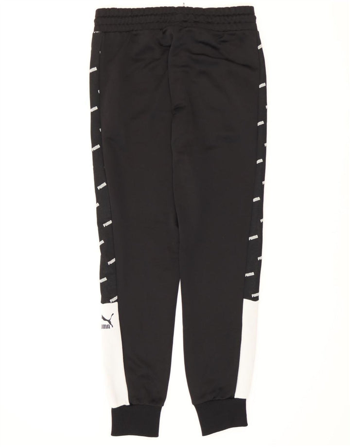 Calça de treino feminina Puma Joggers UK 14 Medium Black Colourblock