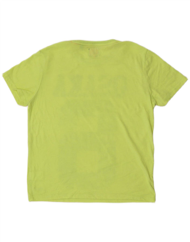 Camiseta masculina Superdry Osaka Graphic Top 2XL poliéster verde
