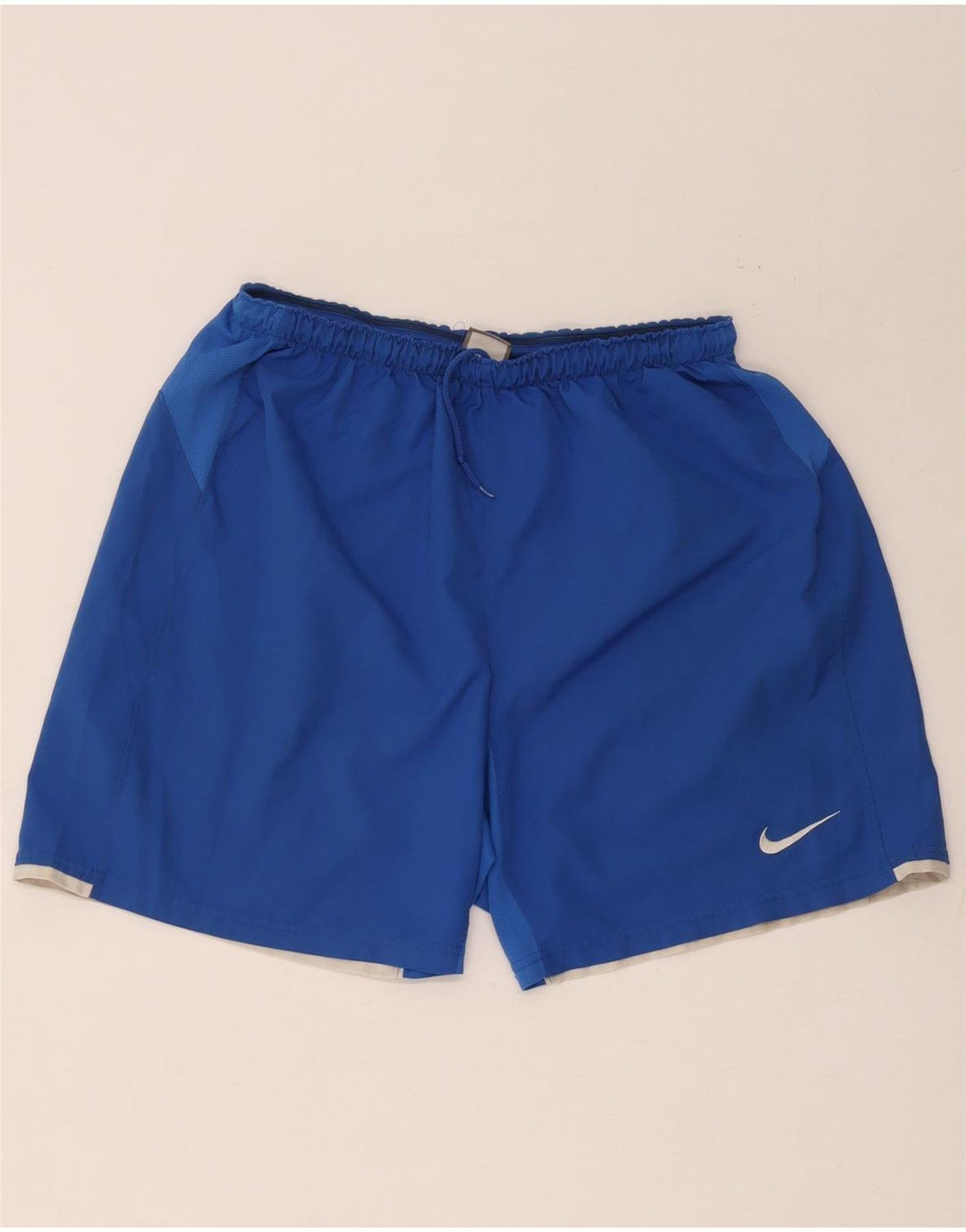 Shorts esportivos masculinos Nike grande poliéster azul