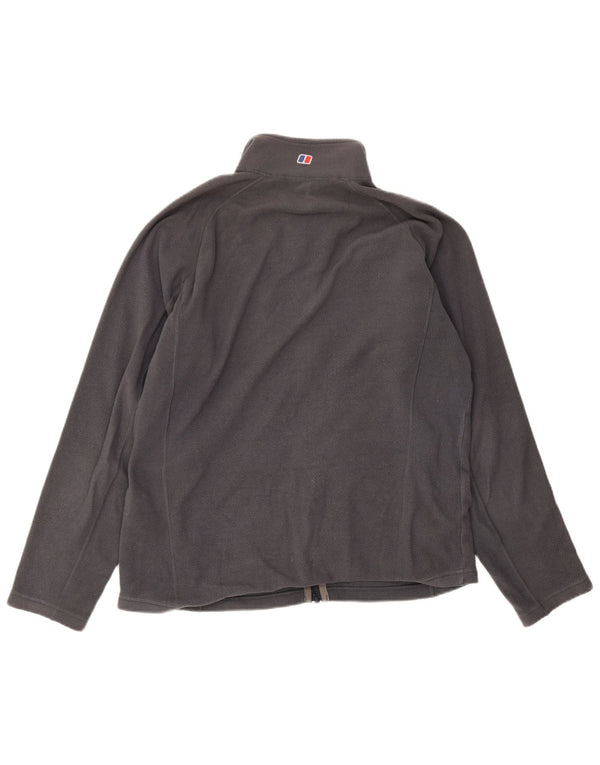 Jaqueta de lã masculina Berghaus UK 38 poliéster cinza médio