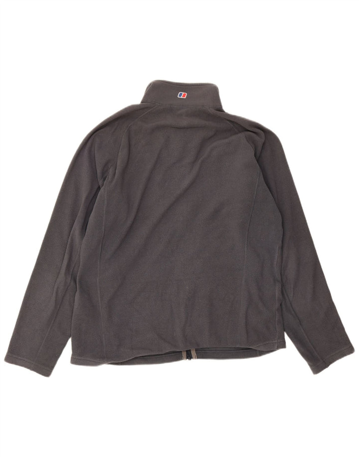 Jaqueta de lã masculina Berghaus UK 38 poliéster cinza médio