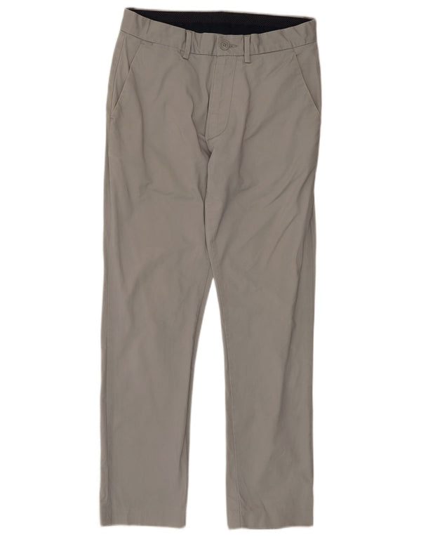 Calça Chino Masculina Slim Marks & Spencer W30 L29 Algodão Cinza