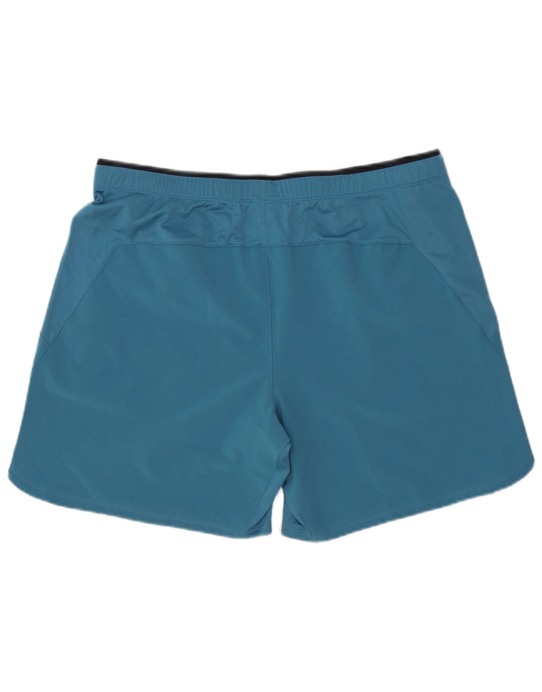 Shorts esportivos masculinos Reebok grande poliéster azul