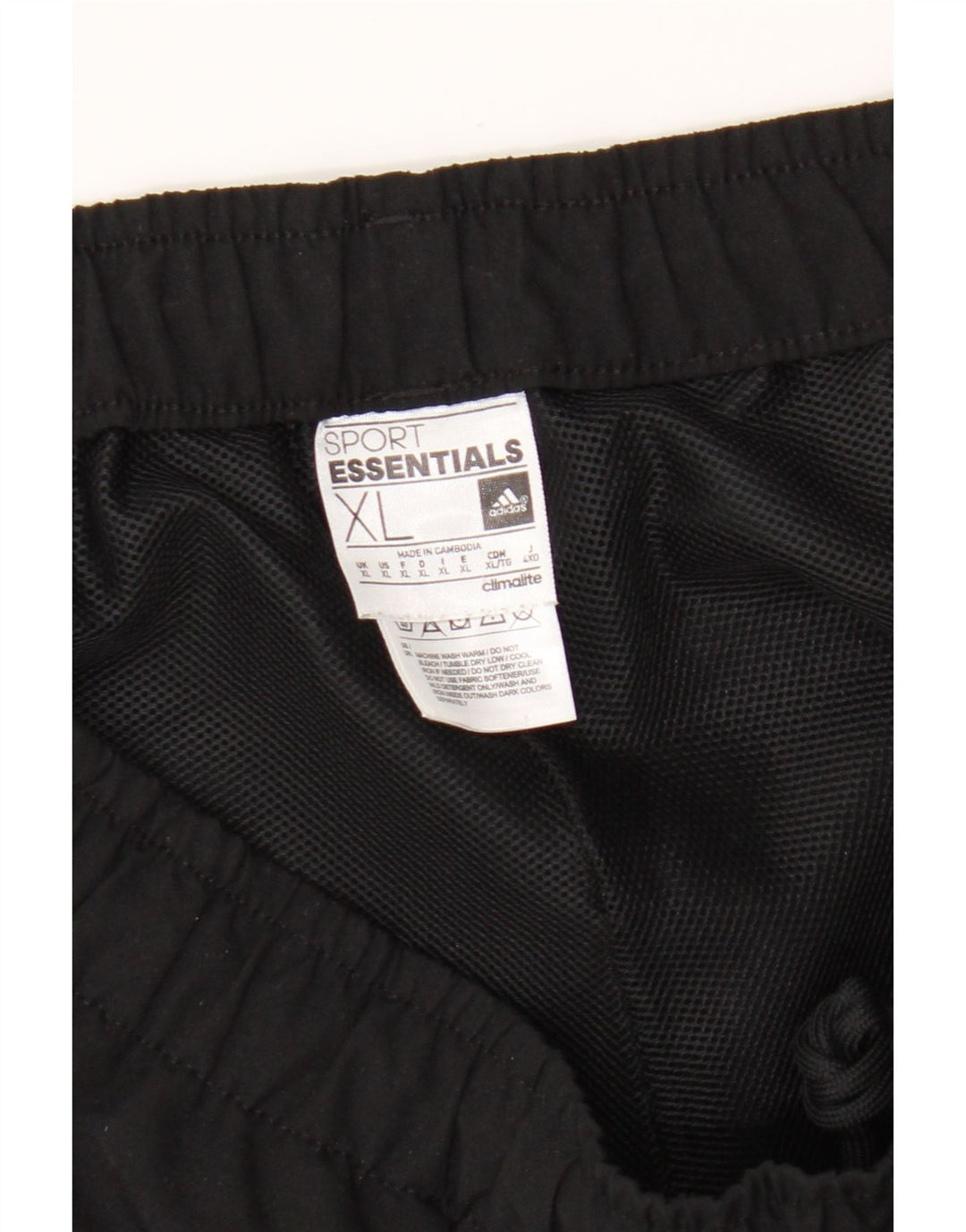Adidas Masculino Climalite Sport Shorts XL Preto Poliéster