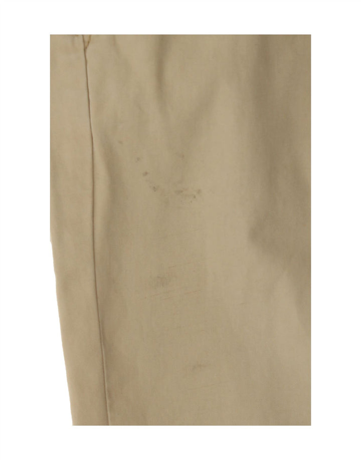 TOMMY HILFIGER Mens Straight Chino Trousers W32 L29 Beige Cotton Vintage Tommy Hilfiger and Second-Hand Tommy Hilfiger from Messina Hembry 