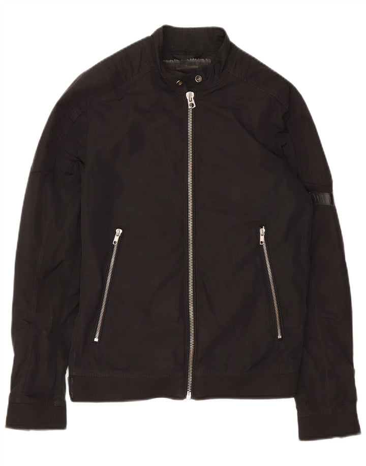 Jaqueta bomber masculina DIESEL UK 36 pequena preta
