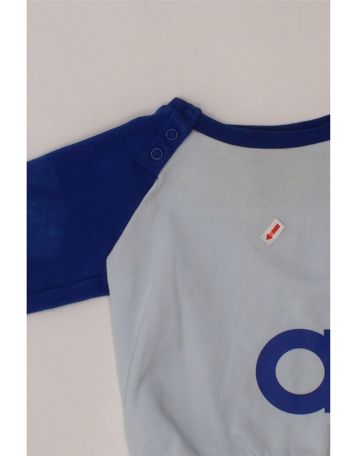 Suéter ADIDAS Baby Boys Graphic 3-6 Meses Azul Algodão