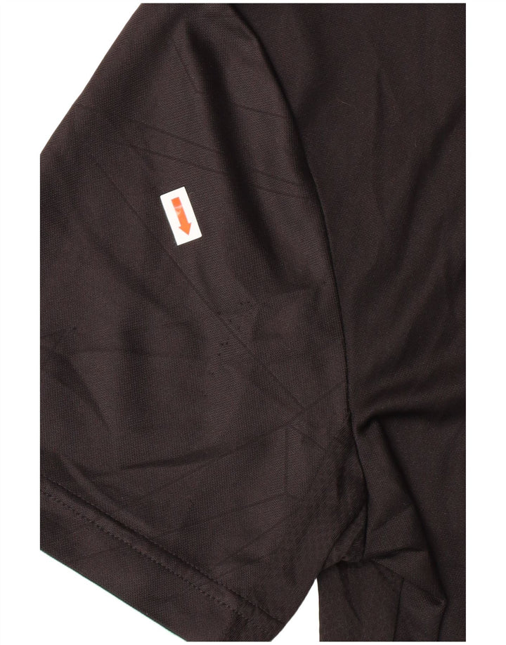 Camiseta masculina PUMA Top médio preto poliéster
