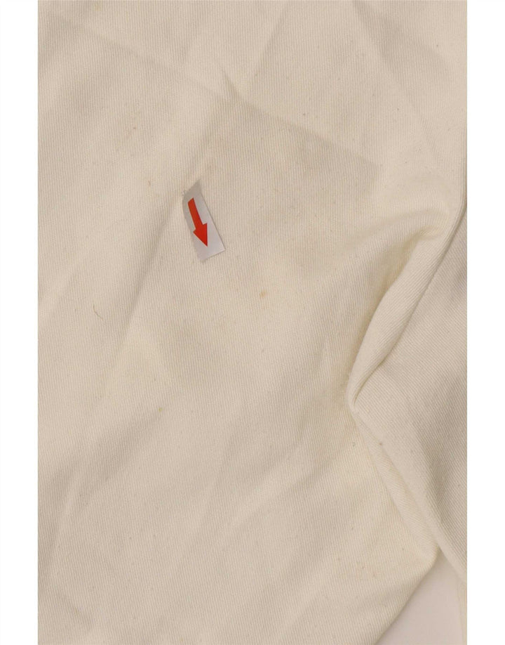 Sergio Tacchini Shorts feminino casual IT 46 grande W32 branco colorblock