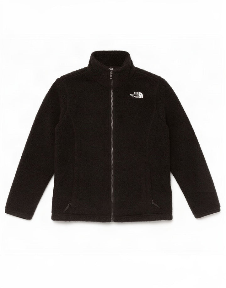 Jaqueta The North Face Girls Fleece 14-15 Anos Grande Poliéster Preto