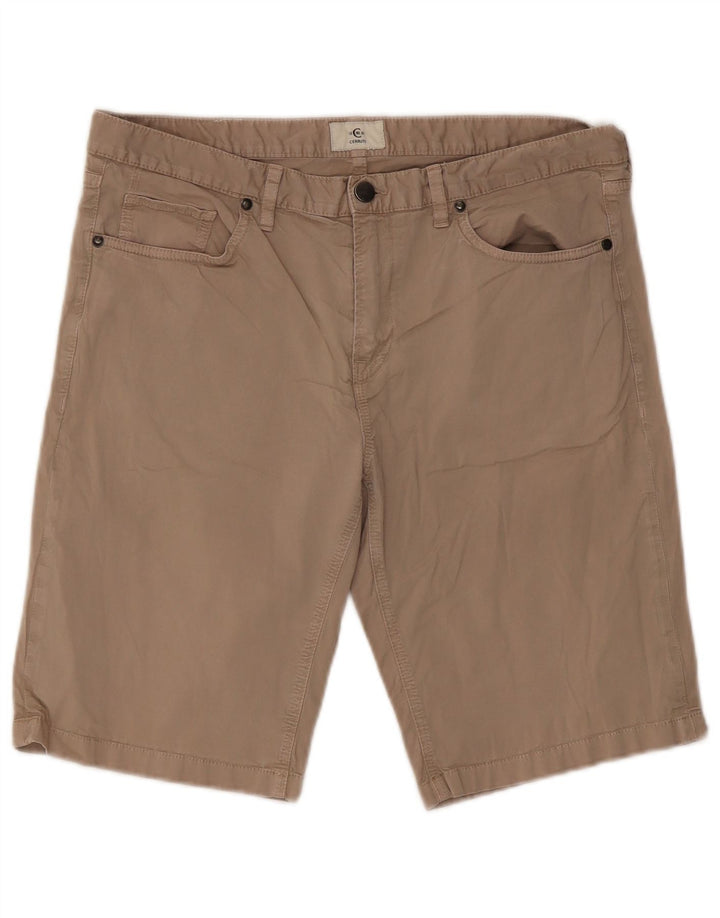Cerruti 1881 Shorts Masculino Casual Grande Bege