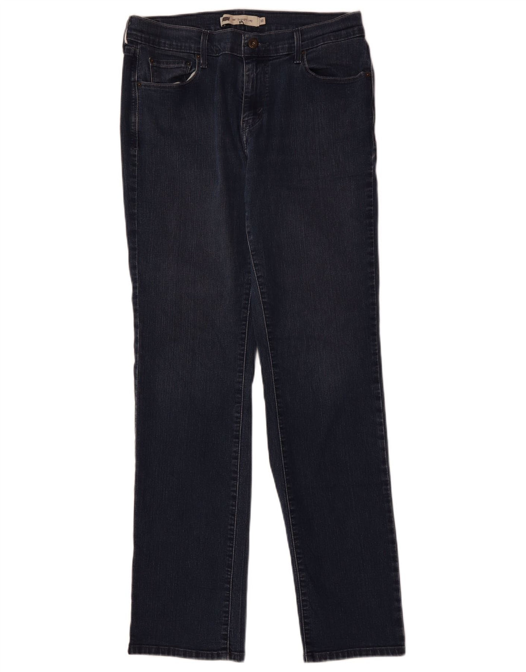 Calça jeans feminina LEVI'S 506 reta US 10 grande W32 L32 azul