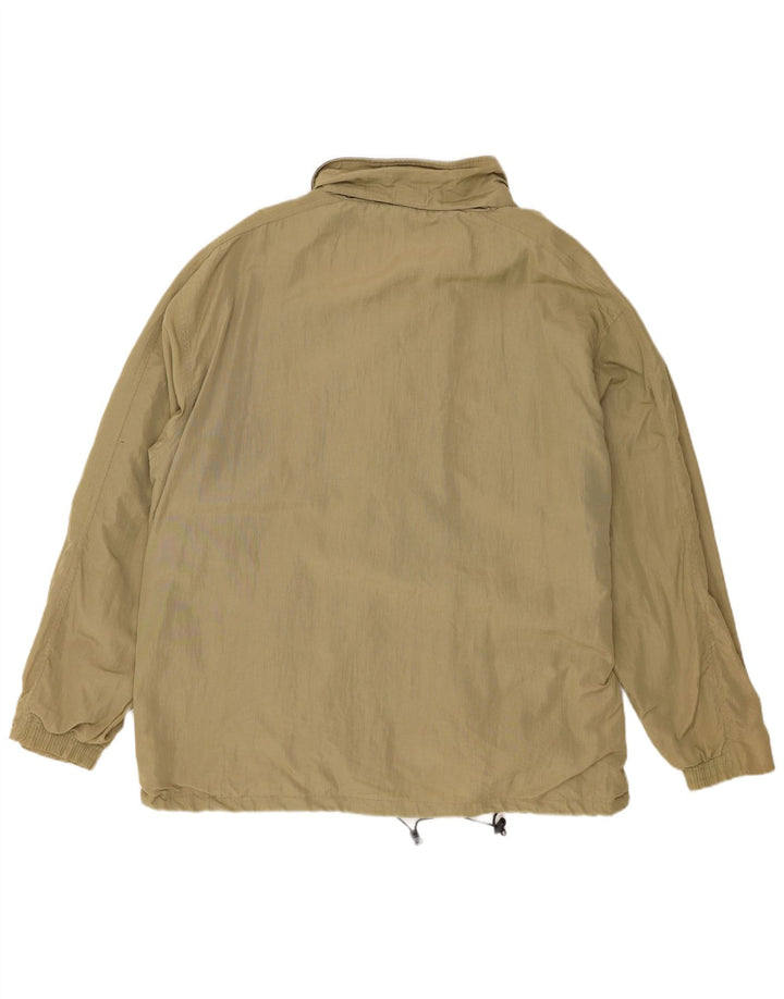 Jaqueta de chuva masculina Diadora UK 40 grande poliamida cáqui