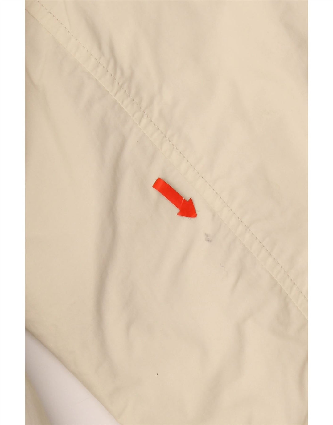 Jaqueta corta-vento masculina Think Pink IT 50 grande off white