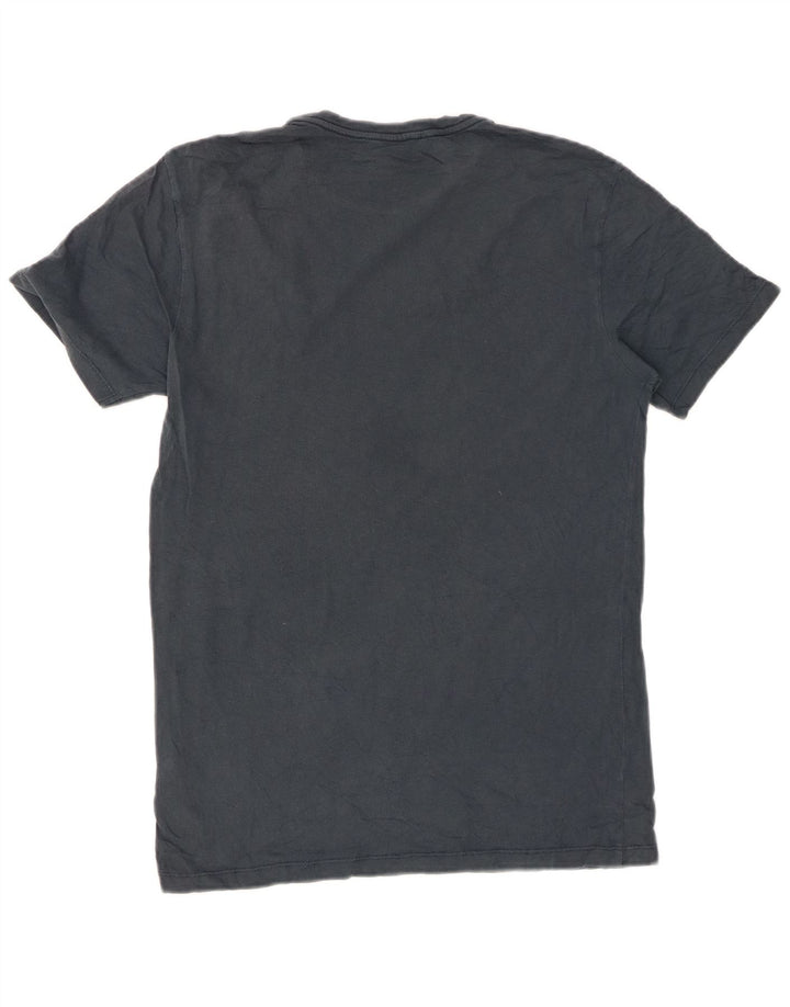 Camiseta masculina ALL SAINTS Top XS algodão cinza