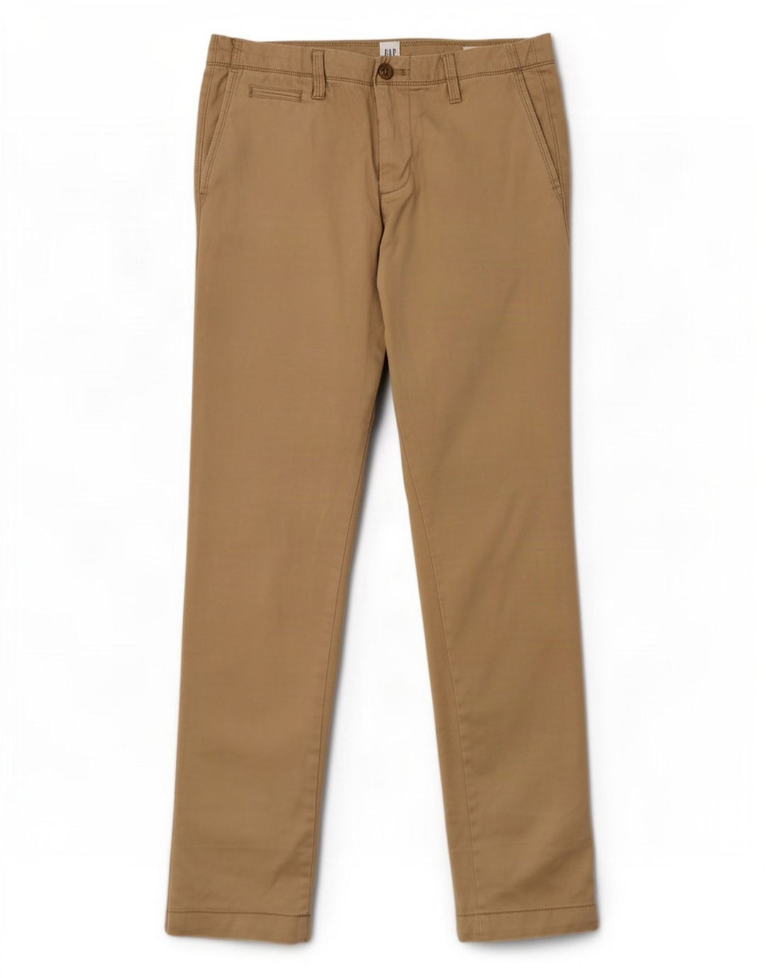 Calça Chino Slim Masculina Gap W30 L32 Algodão Bege