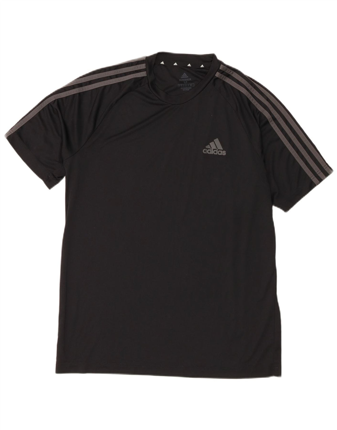 Adidas Mens Aeroready Camiseta Top Médio Poliéster Preto