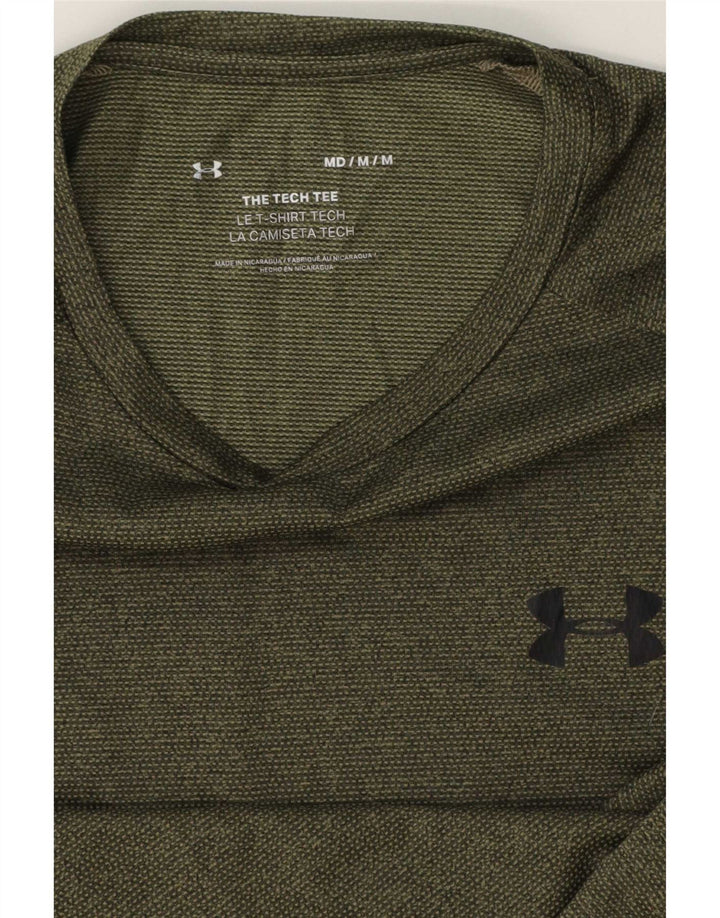 Camiseta masculina Under Armour verde médio