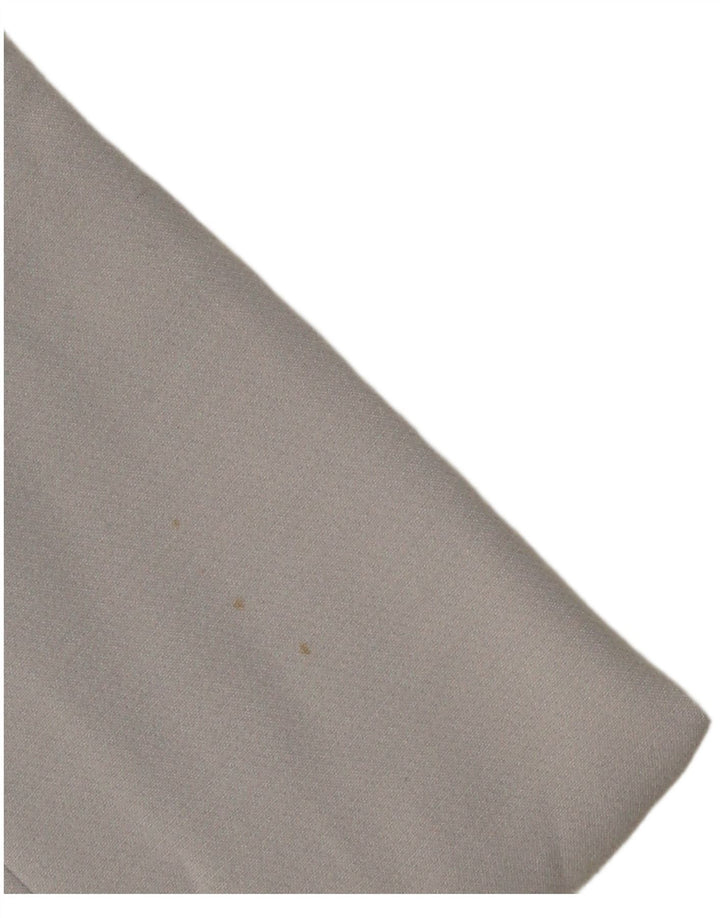 Jaqueta Blazer Marks & Spencer Feminina Crop Double Breasted Reino Unido 12 Cinza Médio
