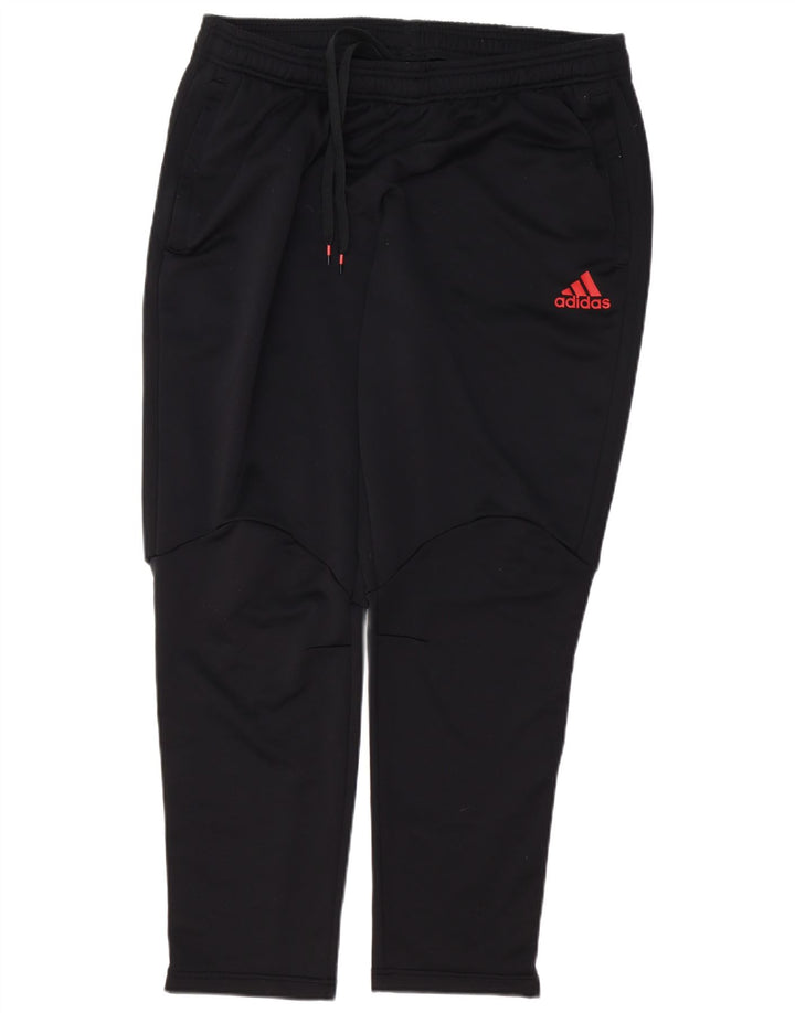 Calças de treino masculinas ADIDAS 2XL poliéster preto