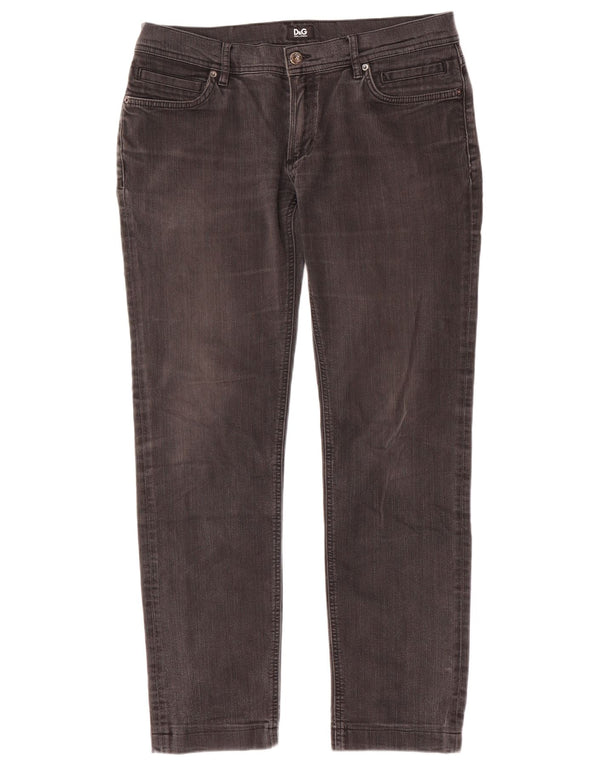 Dolce & Gabbana Jeans Slim Feminino W36 L31 Algodão Cinza