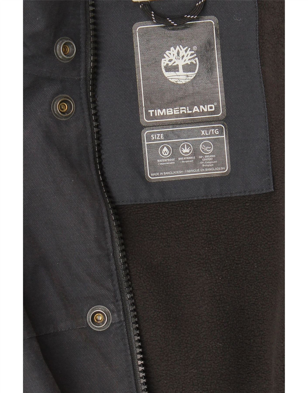 Jaqueta bomber masculina Timberland UK 42 XL azul marinho