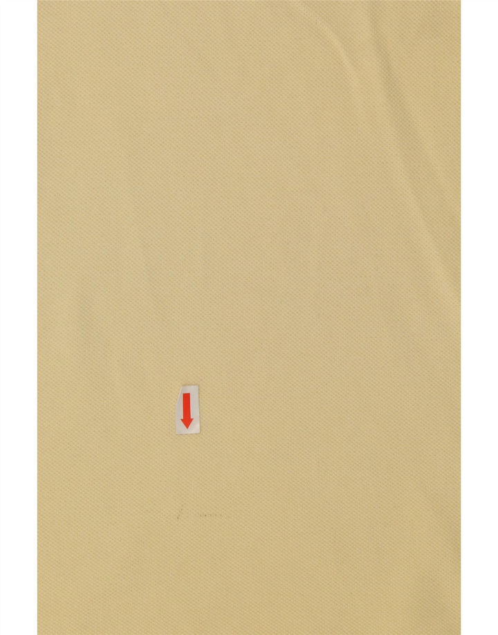 CHAMPION Mens Polo Shirt Medium Yellow Cotton Vintage Champion and Second-Hand Champion from Messina Hembry 