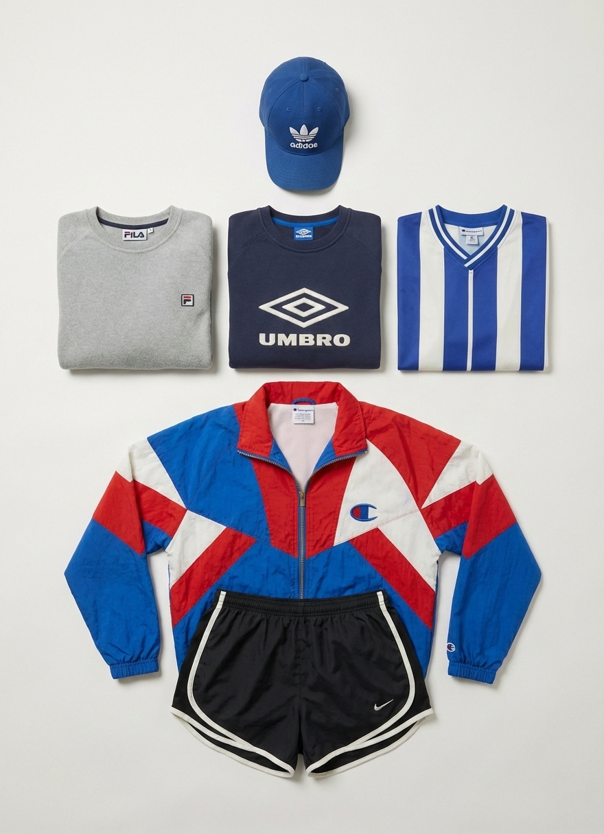 Roupas esportivas vintage