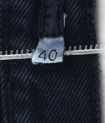 VINTAGE Womens Slim Jeans IT 40 Small W24 L27 Navy Blue | Vintage | Thrift | Second-Hand | Used Clothing | Messina Hembry 