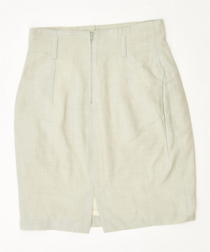 VINTAGE Womens Pencil Skirt W26 Small Green | Vintage | Thrift | Second-Hand | Used Clothing | Messina Hembry 