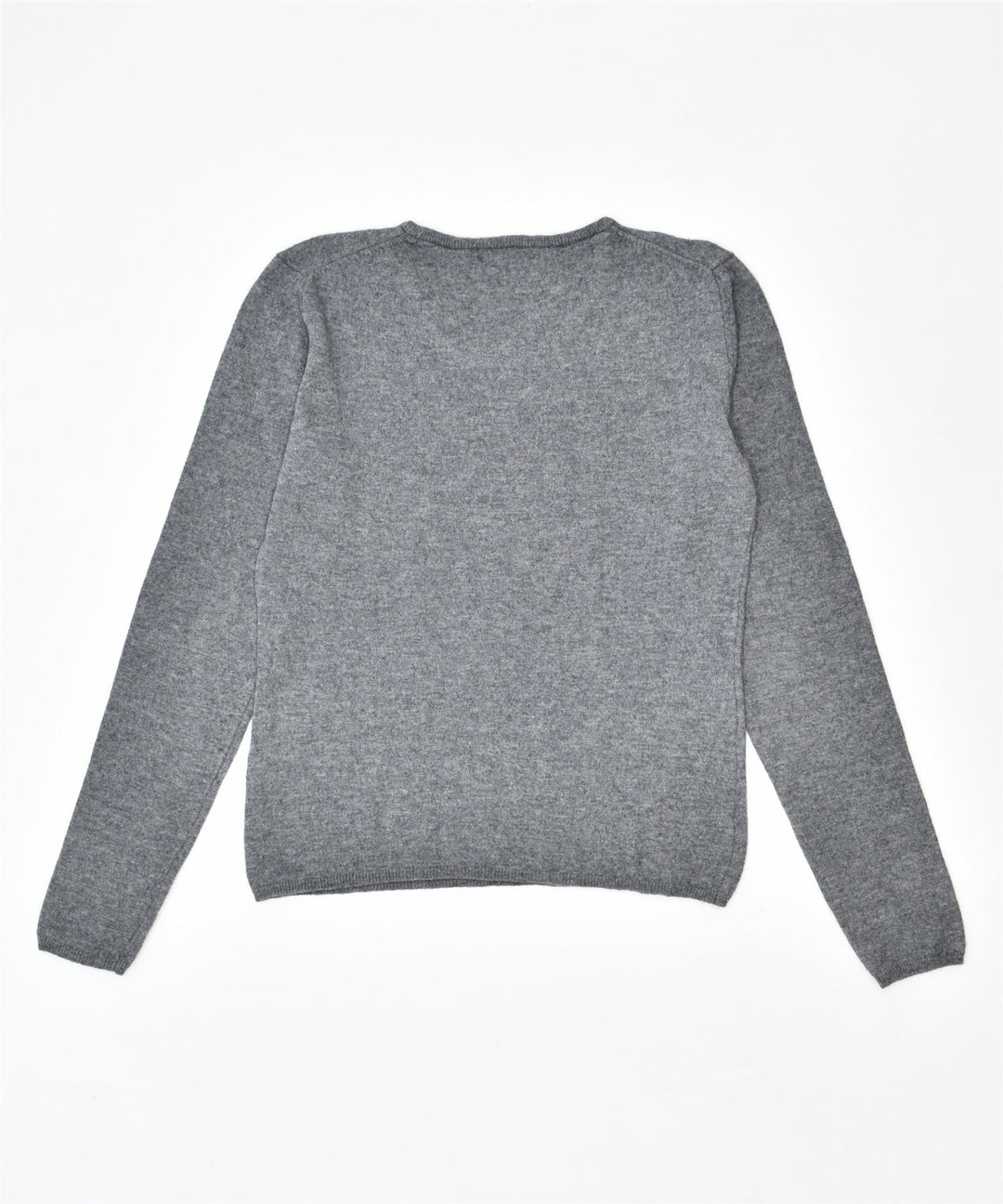 GEOX Womens Crew Neck Jumper Sweater UK 12 Medium Grey | Vintage | Thrift | Second-Hand | Used Clothing | Messina Hembry 